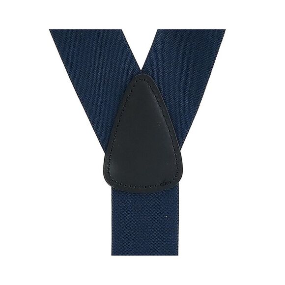 CTM Men's Elastic Button End Suspenders - Picture 2 of 3